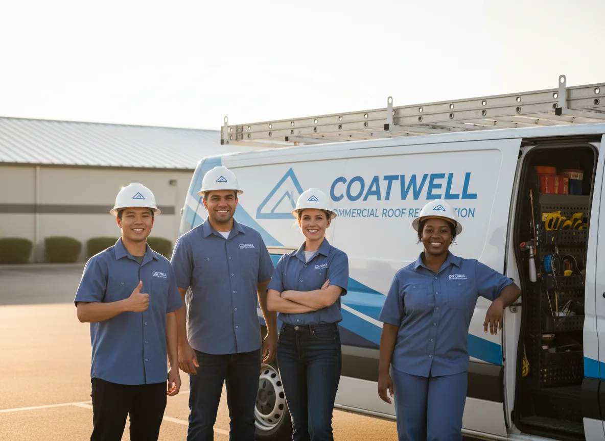 Commercial roof coating company in Lansing, IA